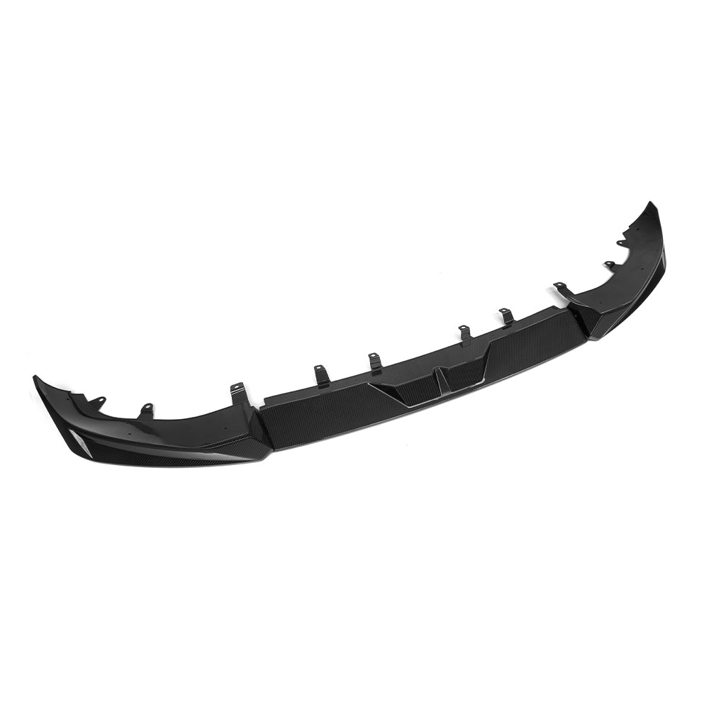 SOOQOO X7 G07 front lip gloss carbon detail