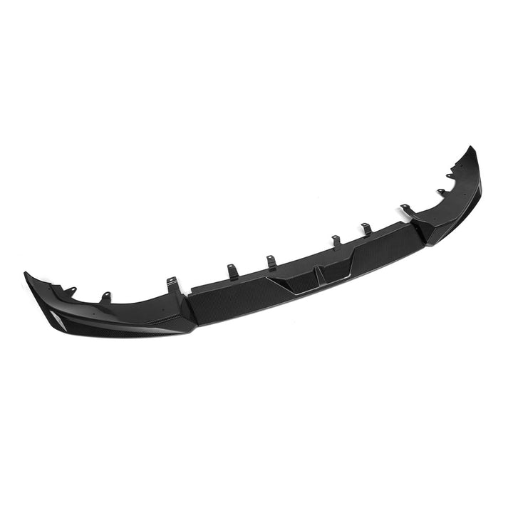 SOOQOO X7 G07 front lip gloss carbon detail