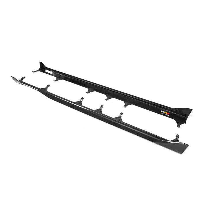 SOOQOO X7 G07 side skirt winglet carbon detail