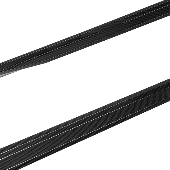 SOOQOO X7 G07 carbon side skirt close-up
