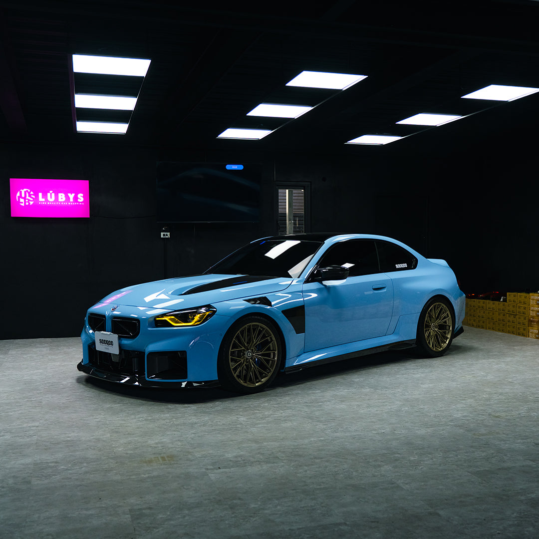 TOWMA. - SooQoo BMW M2 G87 Vented Side Fenders White Primer Finish
