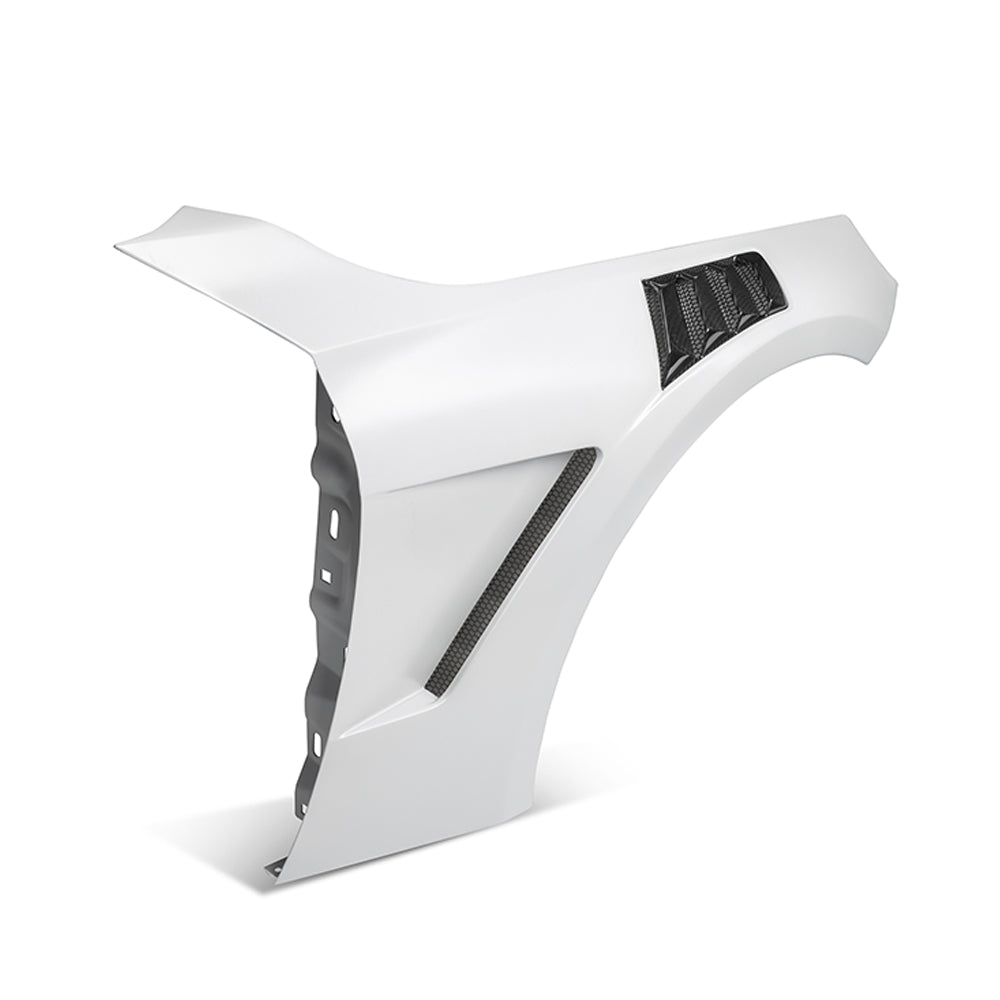 TOWMA. - SooQoo BMW M2 G87 Vented Side Fenders White Primer Finish