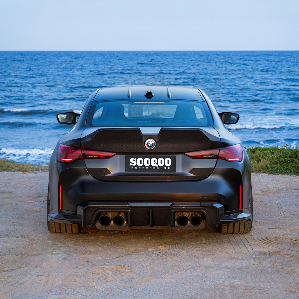 BMW M4 G82 ducktail spoiler carbon