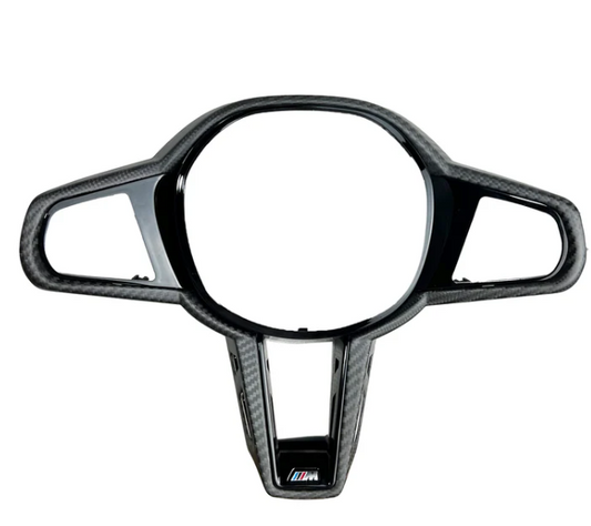 BMW GXX LCI | M2/M3/M4/M5 2/3/4 serie Carbon Steering Wheel Trim CS Style