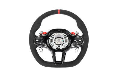 BMW GXX LCI Alcantara Flat Bottom Custom Stuurwiel | Volledig Personaliseerbaar