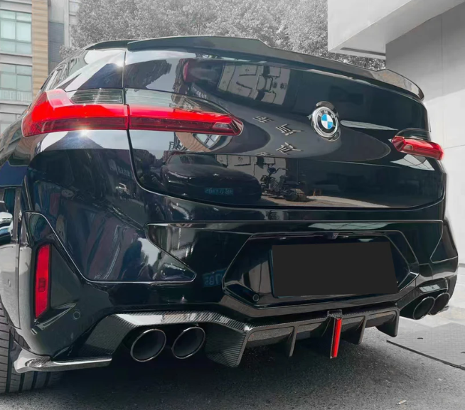 BMW X4 G02 LCI Carbon Fiber Diffuser