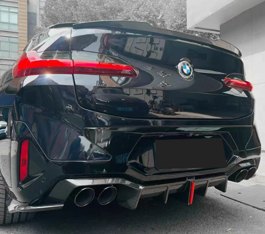 BMW X4 G02 LCI Carbon Fiber Diffuser