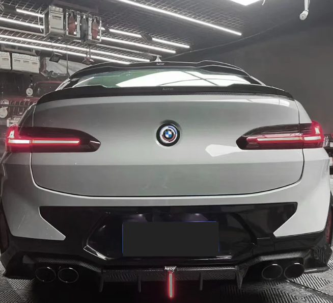 BMW X4 G02 LCI Carbon Fiber Diffuser