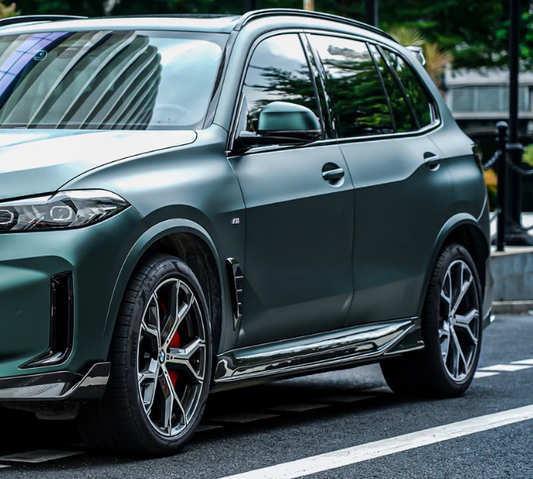 BMW X5 G05 LCI Carbon Fiber Side Skirts