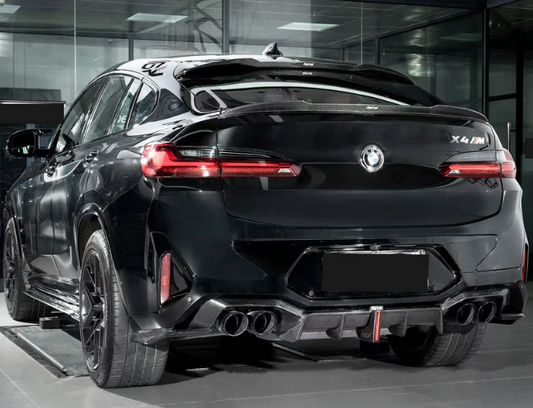 BMW F98 X4M LCI Carbon Fiber Diffuser