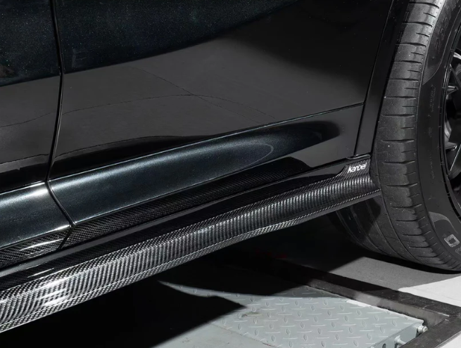 BMW F98 X4M LCI Carbon Fiber Side Skirts