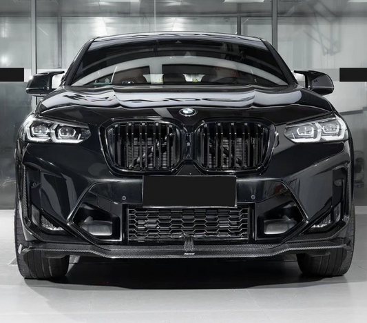 BMW F98 X4M LCI Carbon Fiber Front Lip