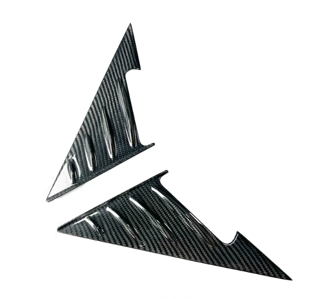 BMW G87 M2 Carbon Fiber Window Triangle Mirror Side trim