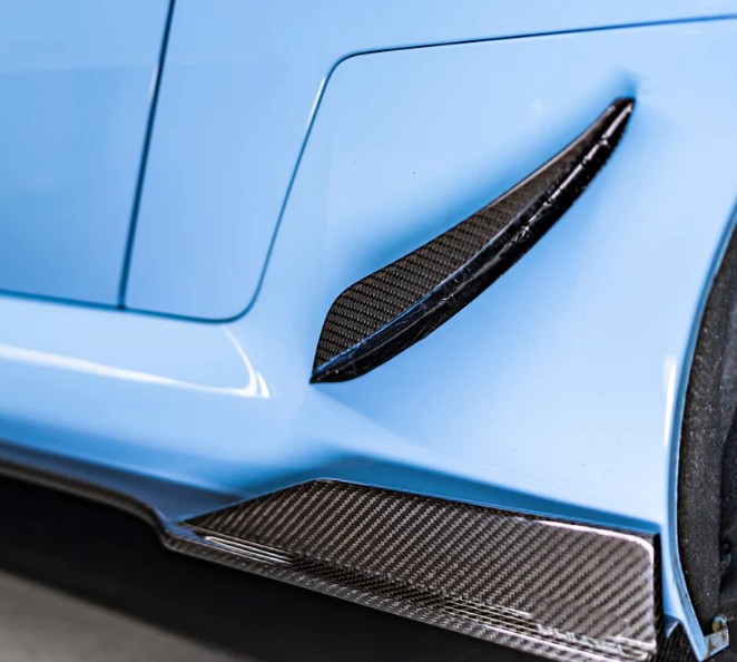BMW G87 M2 Carbon Fiber Rear Side Canards