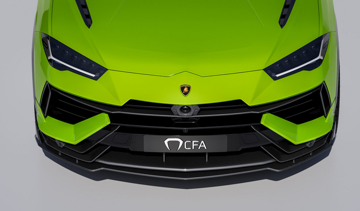 Lamborghini Urus Performante - Carbon Fiber Front Bumper Central Vent Louver