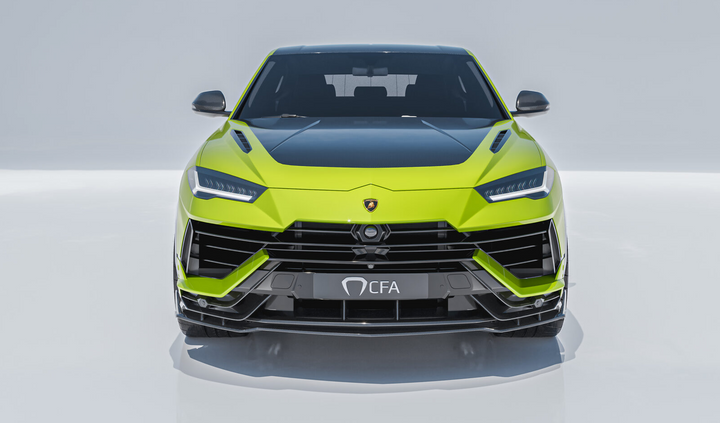 Lamborghini Urus Performante - Carbon Fiber Front Bumper Central Vent Louver