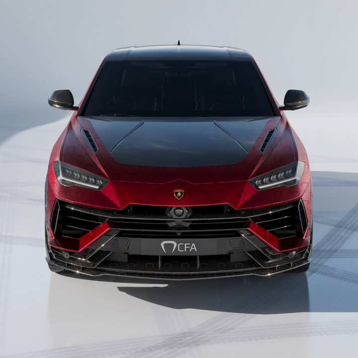 Lamborghini Urus Performante - Carbon Fiber Front Bumper Central Vent Louver