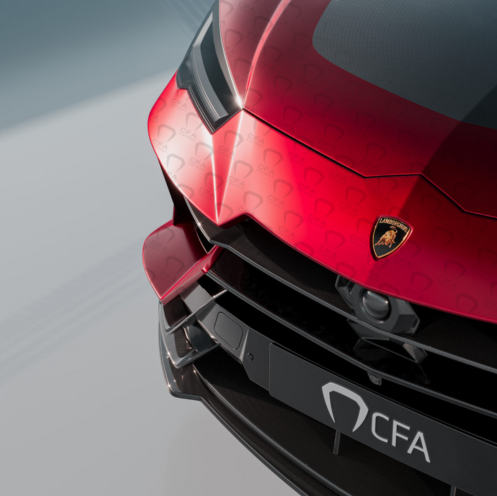Lamborghini Urus Performante - Carbon Fiber Front Bumper Central Vent Louver
