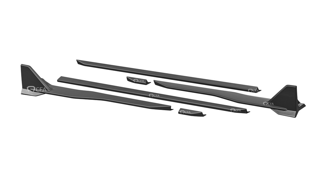 Lamborghini Urus Performante -  Carbon Fiber Side Skirt Extensions