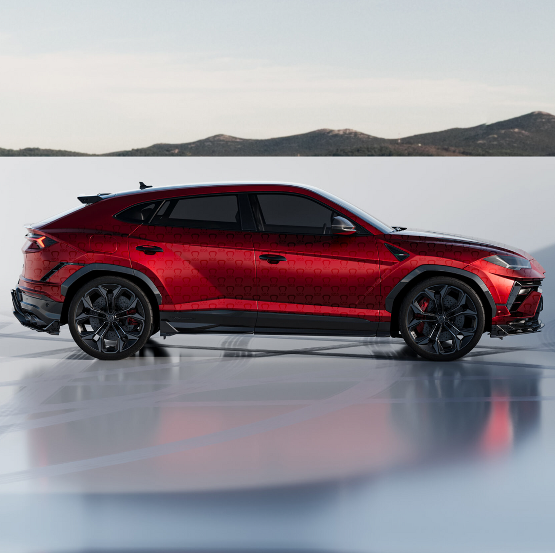 Lamborghini Urus Performante -  Carbon Fiber Side Skirt Extensions