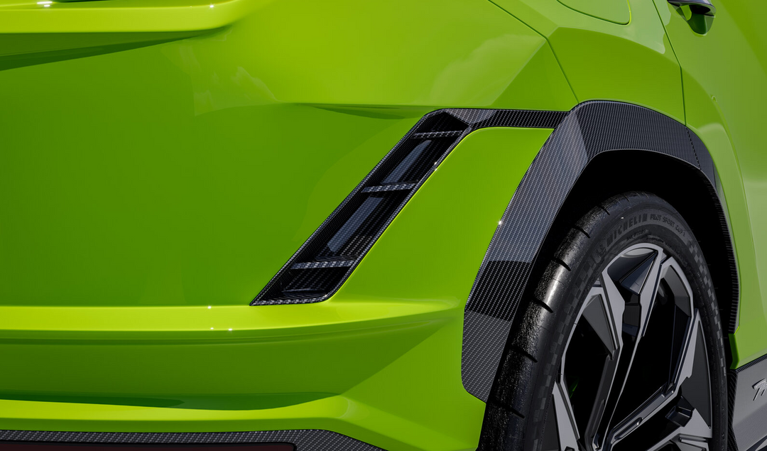 Lamborghini Urus Performante - Carbon Fiber Rear Bumper Inserts