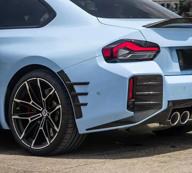 BMW G87 M2 Carbon Fiber Front & Rear Fender Trim