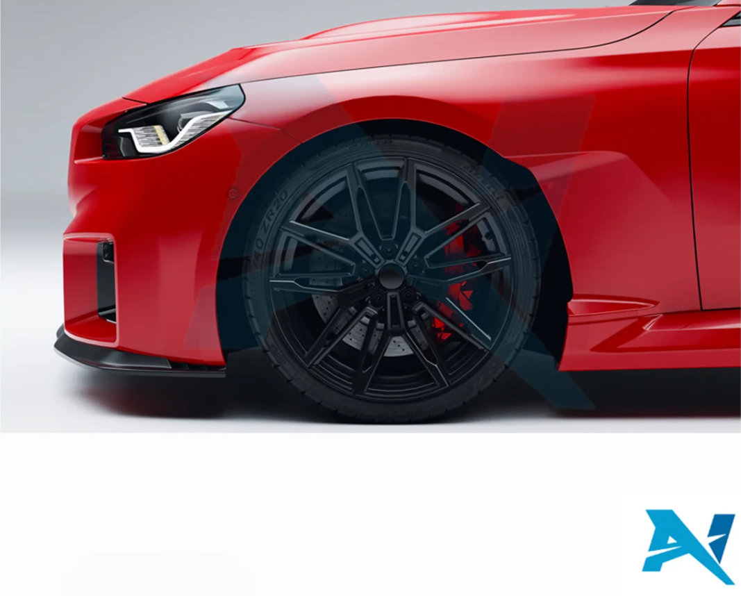 Alpha-N Carbon Mudguard Set - BMW M2 G87