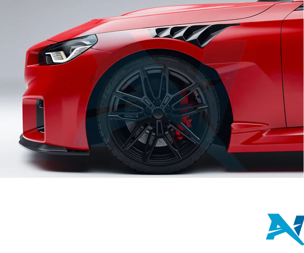 Alpha-N Carbon Mudguard Set - BMW M2 G87
