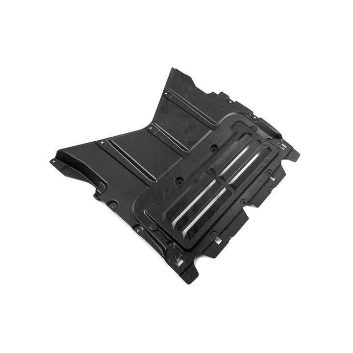 TOWMA. - SooQoo BMW G90 & G99 M5 OEM Style Skid Plate In Gloss Carbon Fibre