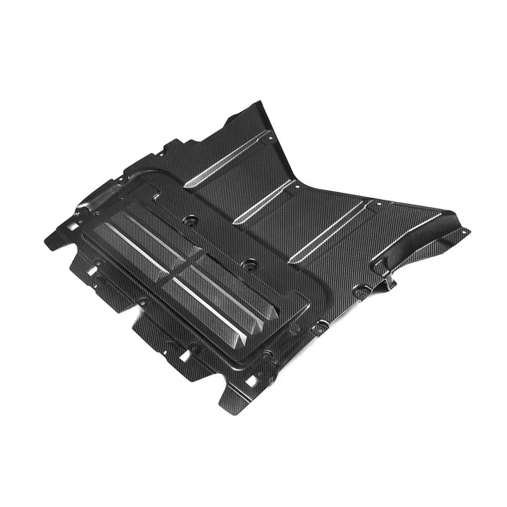 TOWMA. - SooQoo BMW G90 & G99 M5 OEM Style Skid Plate In Gloss Carbon Fibre