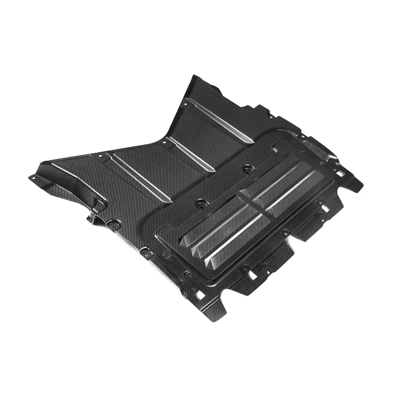 TOWMA. - SooQoo BMW G90 & G99 M5 OEM Style Skid Plate In Gloss Carbon Fibre
