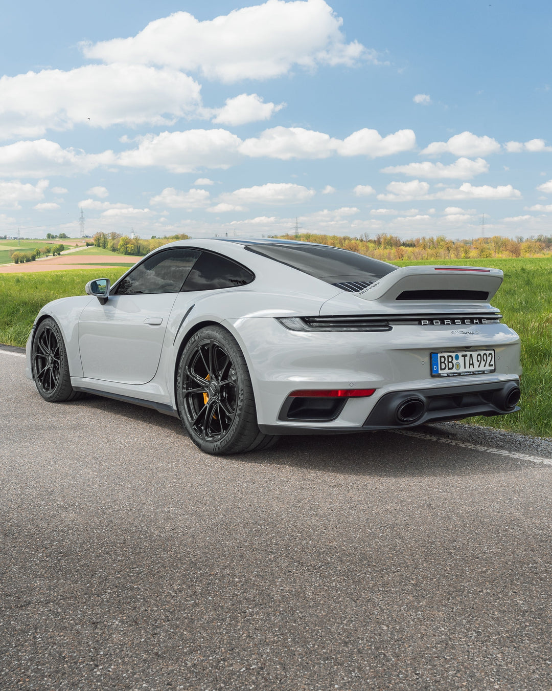 TECHART rear spoiler III Porsche 911 Turbo Cabriolet 992