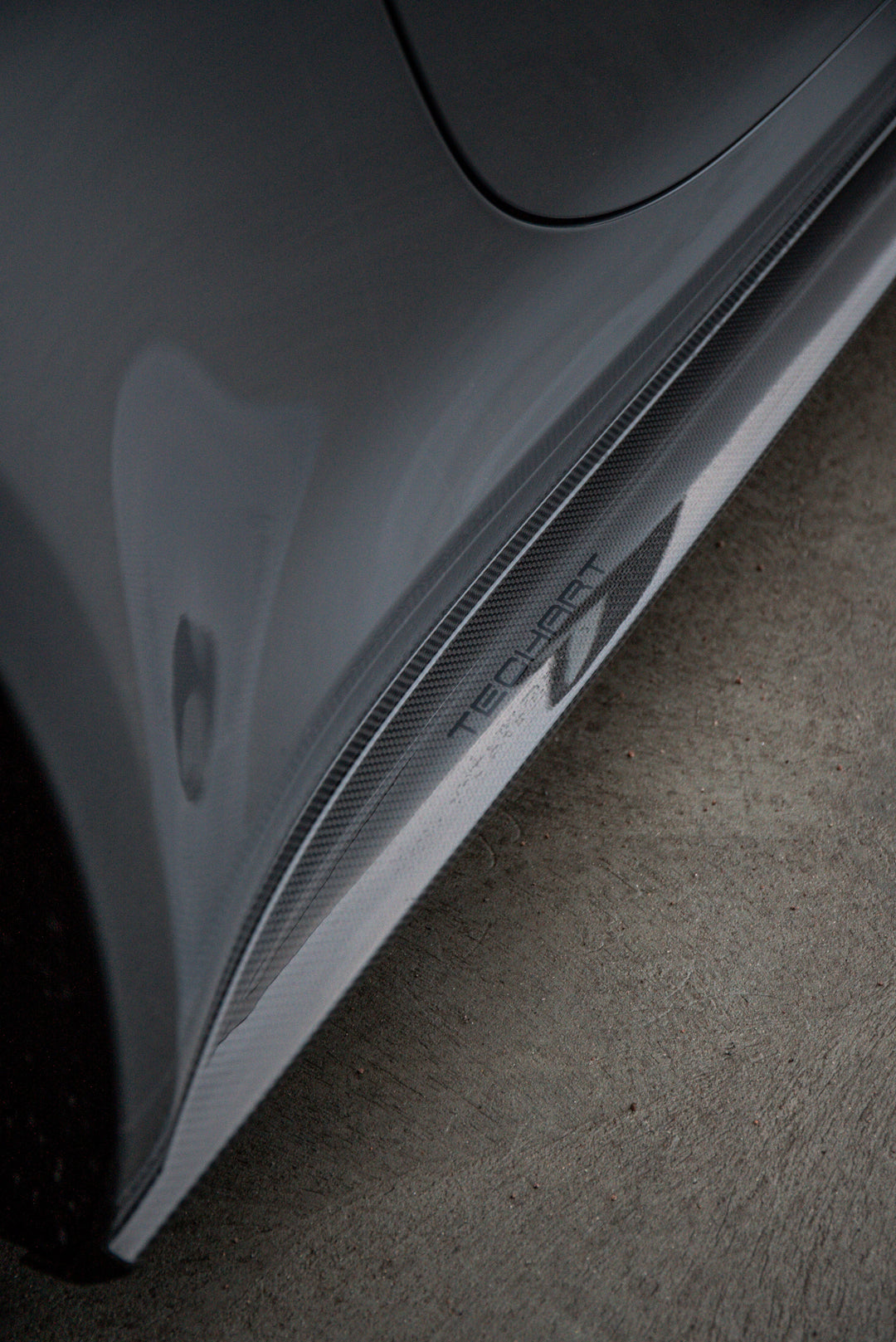TECHART side skirts Porsche 911 992 carbon