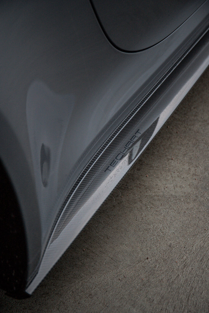 TECHART side skirts Porsche 911 992 carbon