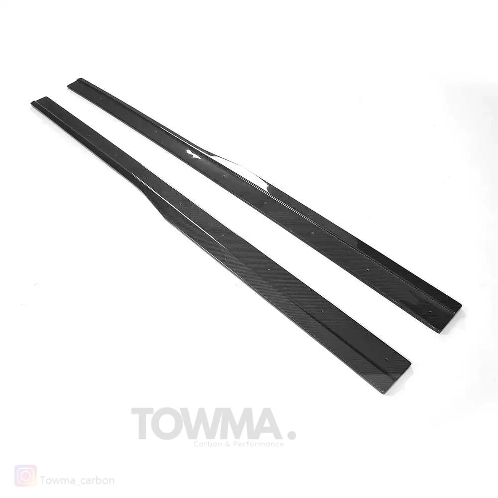 VW Golf 7R Carbon Sideskirts - #towmaperformanceparts#