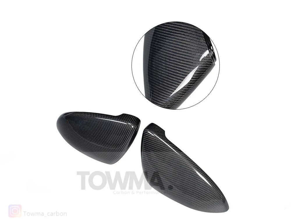 VW Golf 7 Carbon spiegelkappen - #towmaperformanceparts#