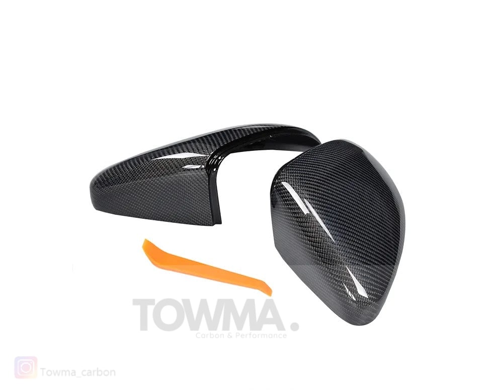 VW Golf 7 Carbon spiegelkappen - #towmaperformanceparts#