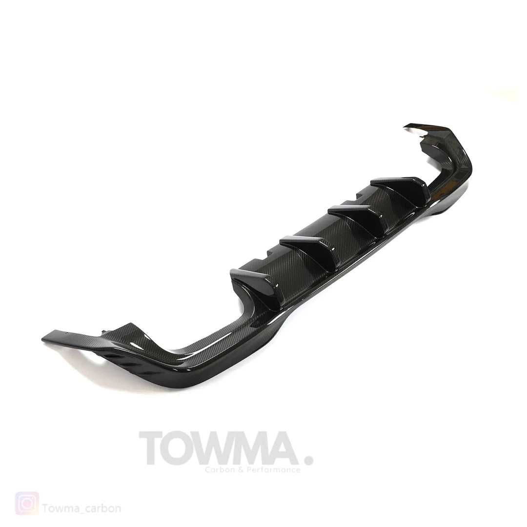 VW Golf 8R Carbon Diffuser - #towmaperformanceparts#