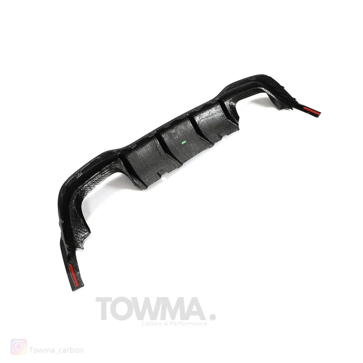 VW Golf 8R Carbon Diffuser - #towmaperformanceparts#