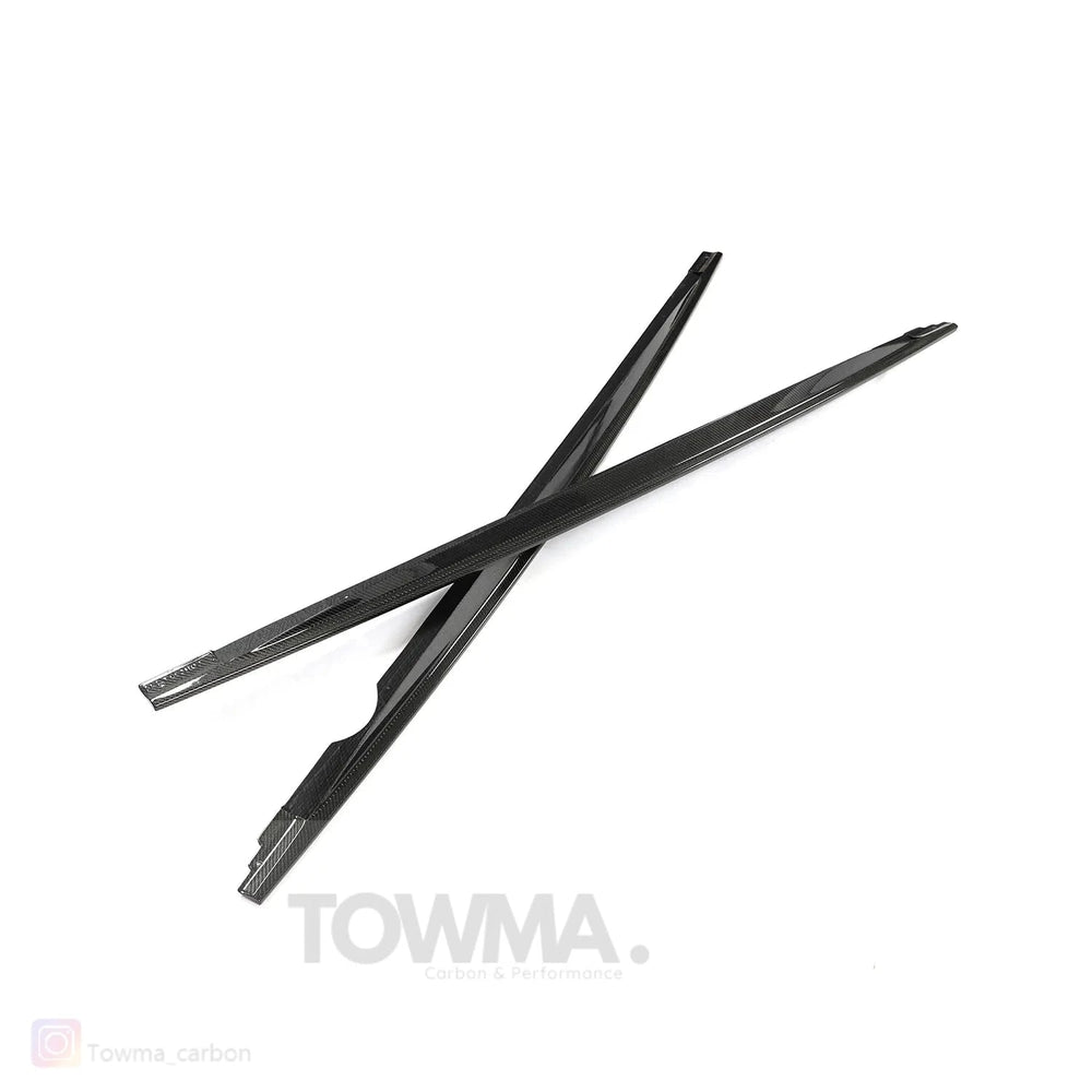 VW Golf 8R Carbon Sideskirts - #towmaperformanceparts#