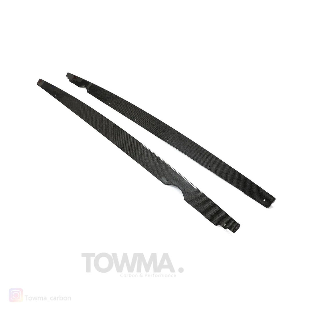 VW Golf 8R Carbon Sideskirts - #towmaperformanceparts#
