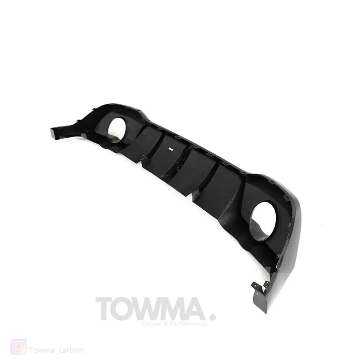 VW Golf 8 GTI Carbon Diffuser met 3e remlicht - #towmaperformanceparts#