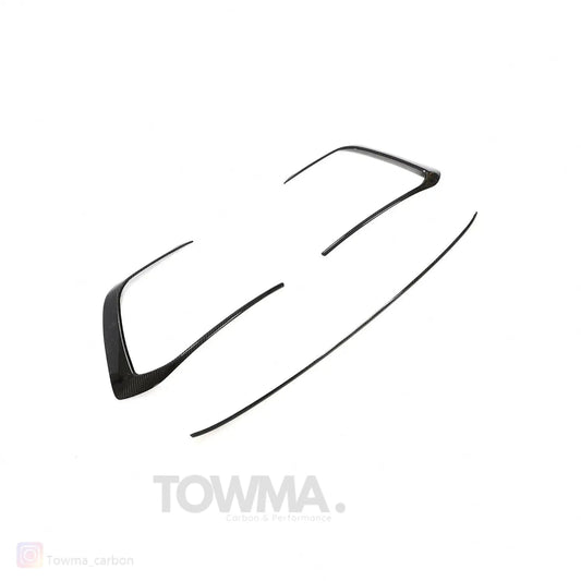 VW Golf 8 GTI Carbon Voorbumper trims - #towmaperformanceparts#