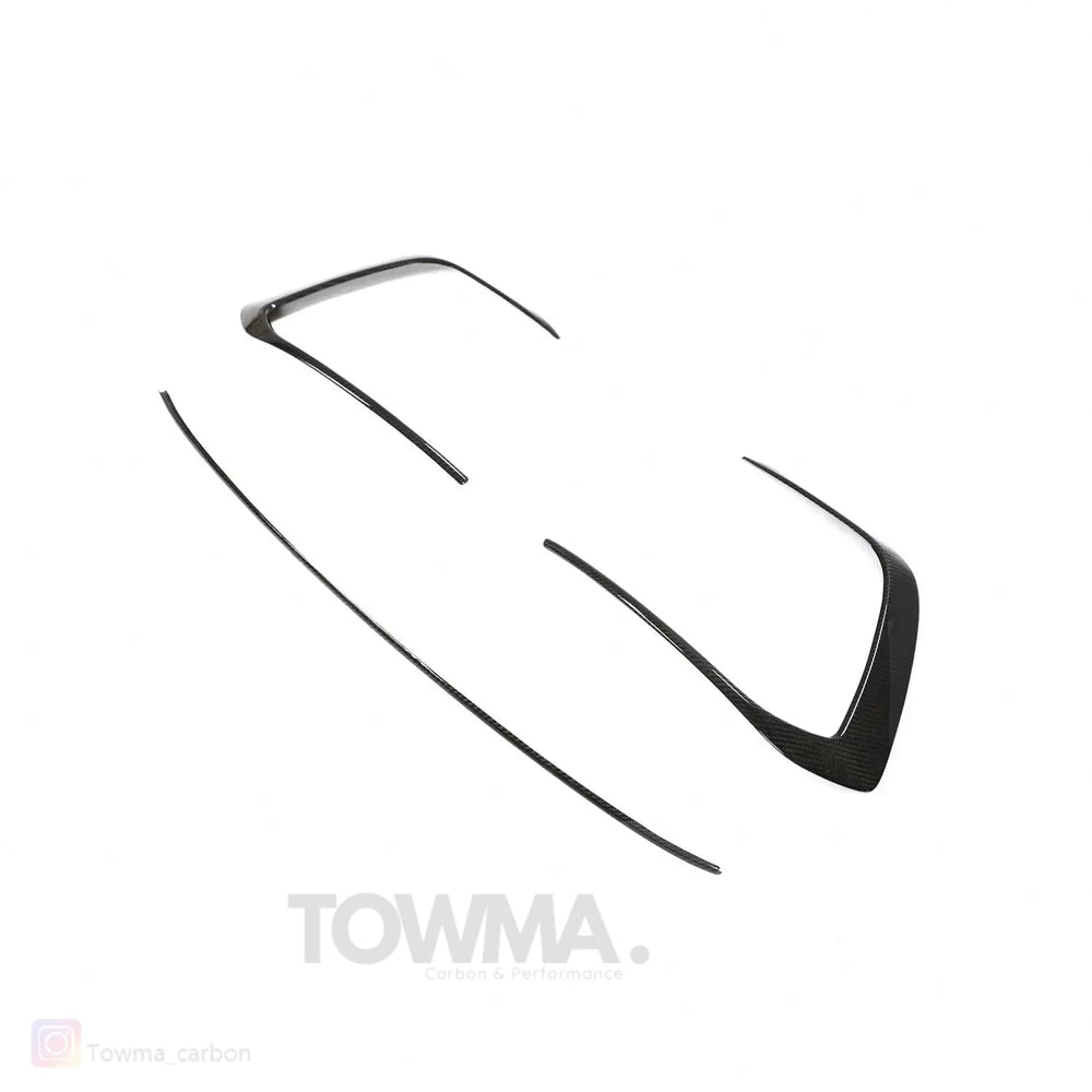 VW Golf 8 GTI Carbon Voorbumper trims - #towmaperformanceparts#