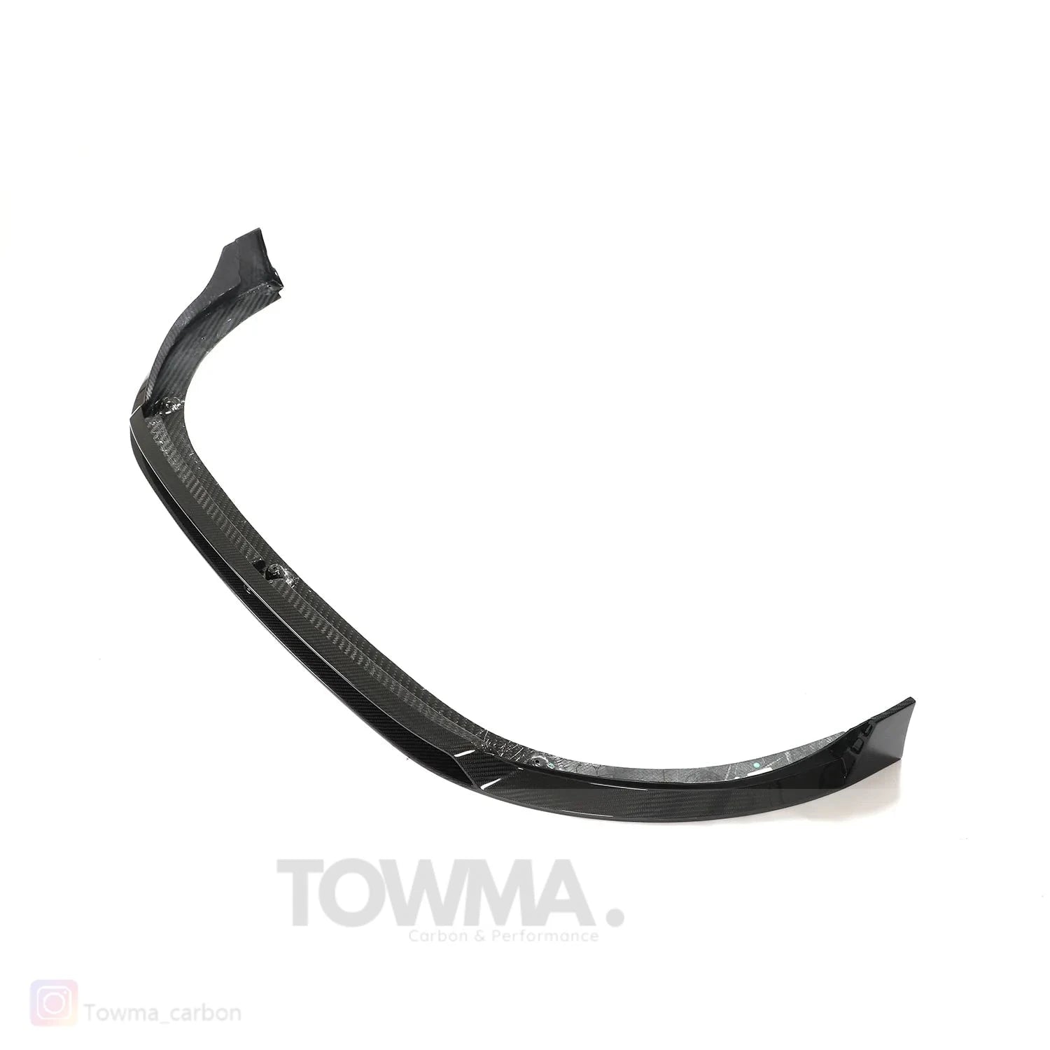VW Golf 8 GTI Carbon voorlip - #towmaperformanceparts#