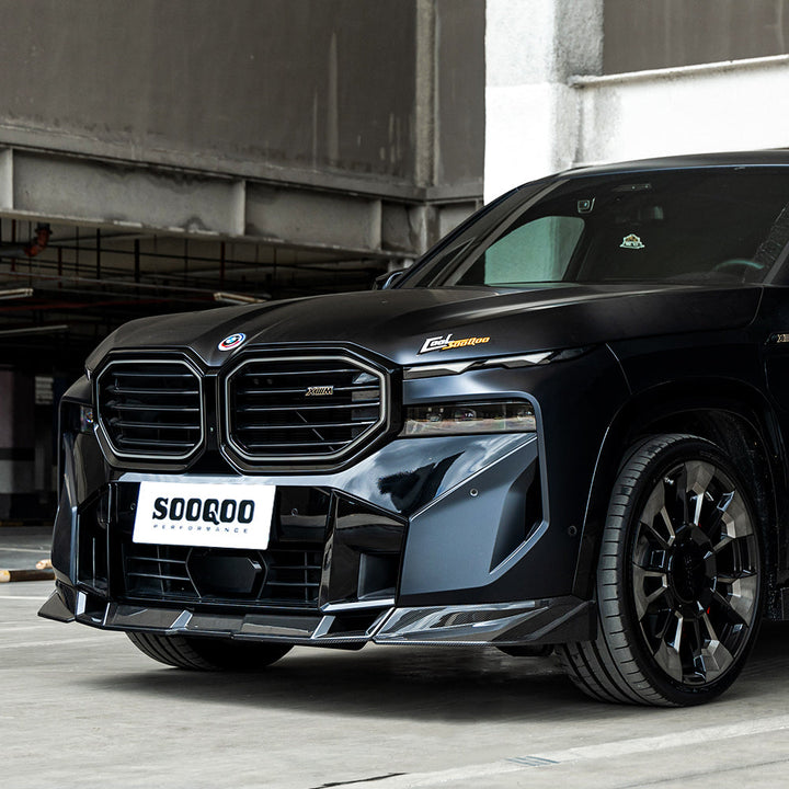 TOWMA. - SooQoo BMW XM G09 Prepreg Carbon Fiber Front Lip
