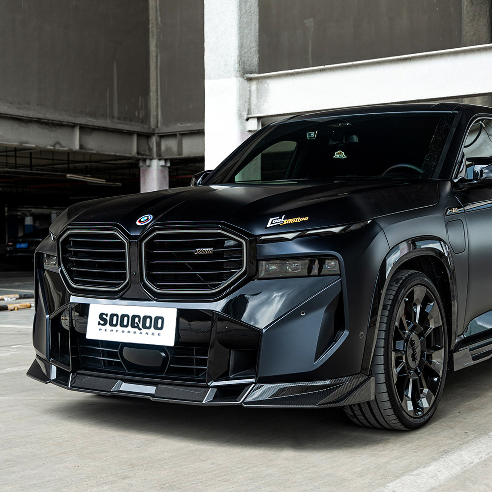 TOWMA. - SooQoo BMW XM G09 Prepreg Carbon Fiber Front Lip