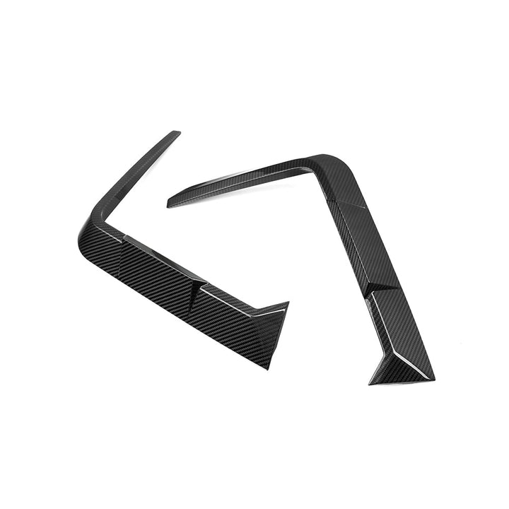 TOWMA. - SooQoo BMW XM G09 Prepreg Carbon Fiber Rear Bumper Inserts