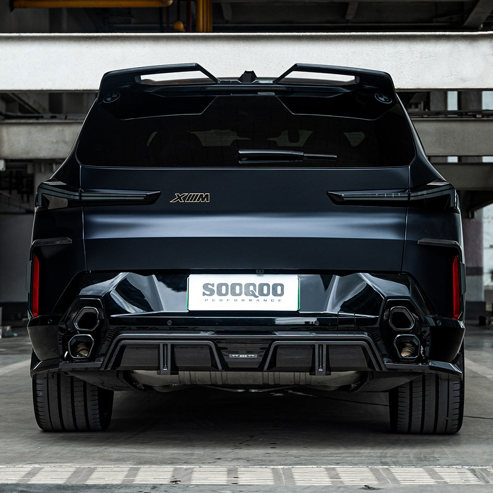TOWMA. - SooQoo BMW XM G09 Prepreg Carbon Fiber Rear Diffuser