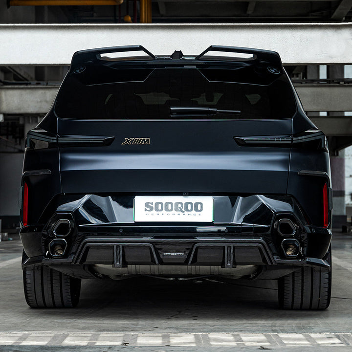 TOWMA. - SooQoo BMW XM G09 Prepreg Carbon Fiber Rear Diffuser